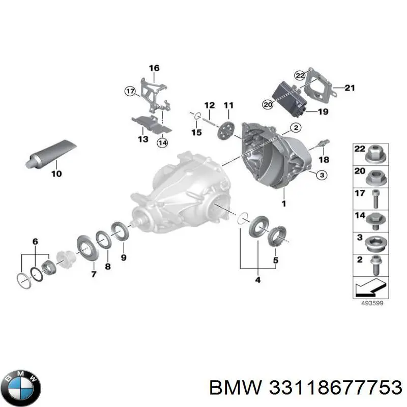  BMW 33118677753 ціна, від 128.44 USD