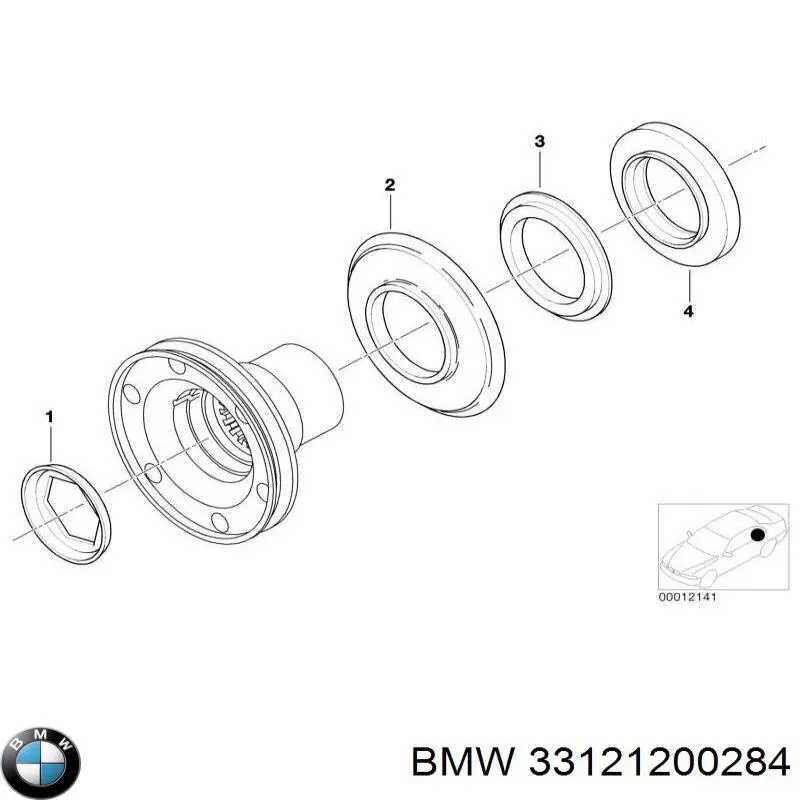 Купити 33121200284 BMW 