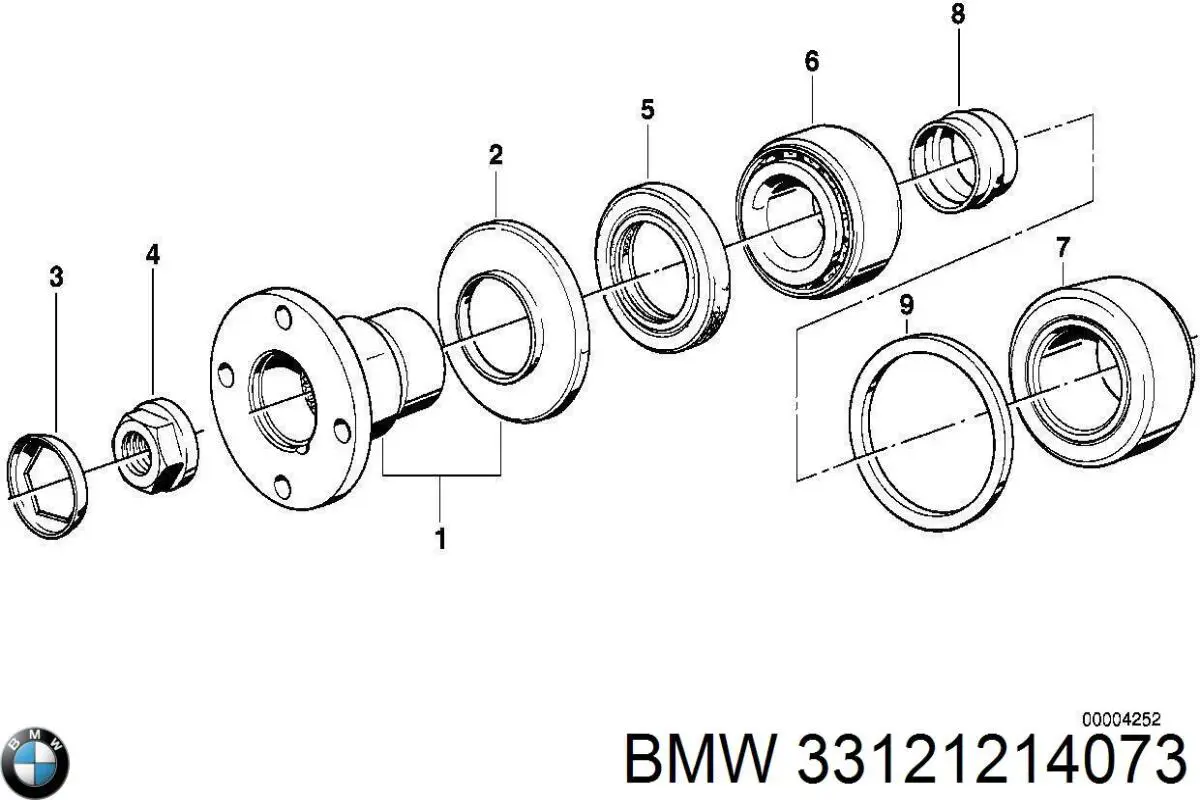  BMW 33121214073 ціна, від 18.96 USD
