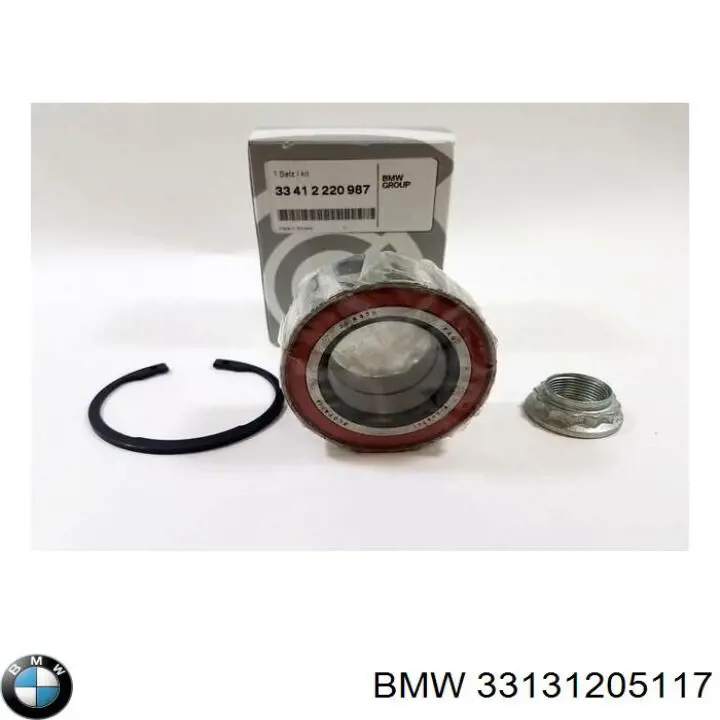 Підшипник диференціалу заднього моста BMW 33131205117 ціна, від 55.56 USD