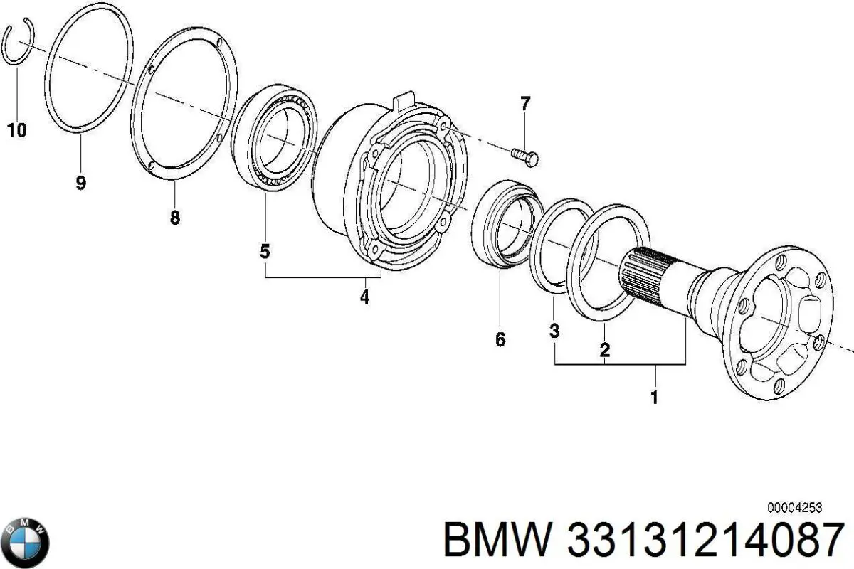  BMW 33131214087 ціна, від 234.33 USD