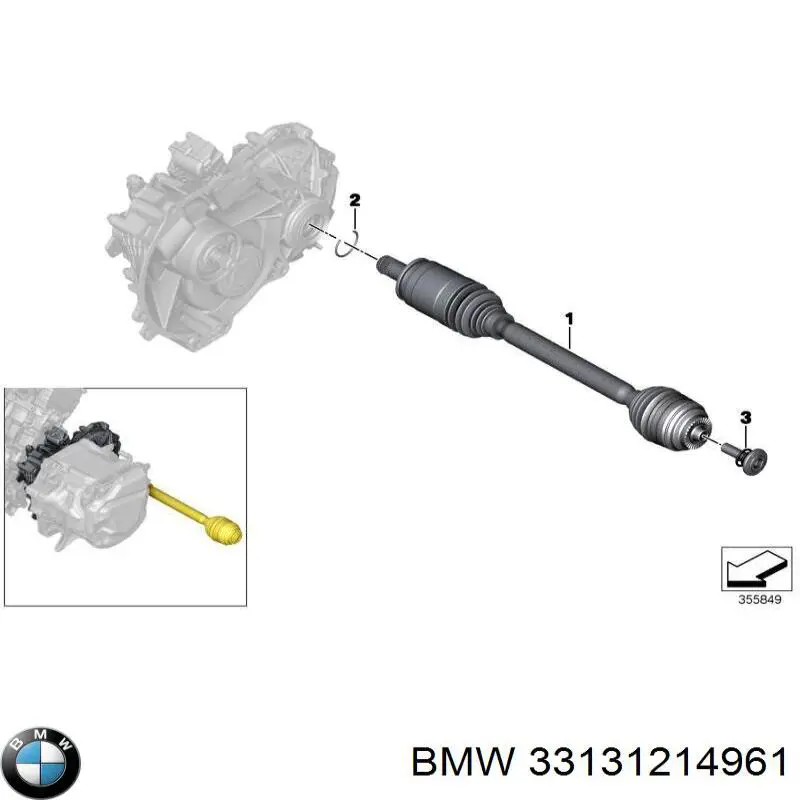 Кільце стопорне підшипника передньої маточини BMW 33131214961 ціна, від 1.77 USD
