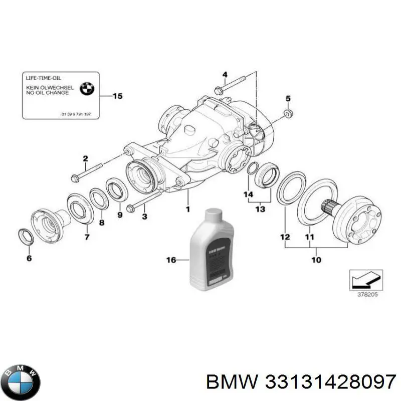 33131428097 BMW 