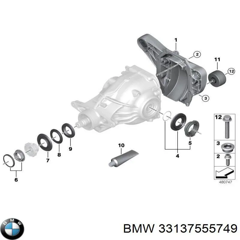 33137555749 BMW 