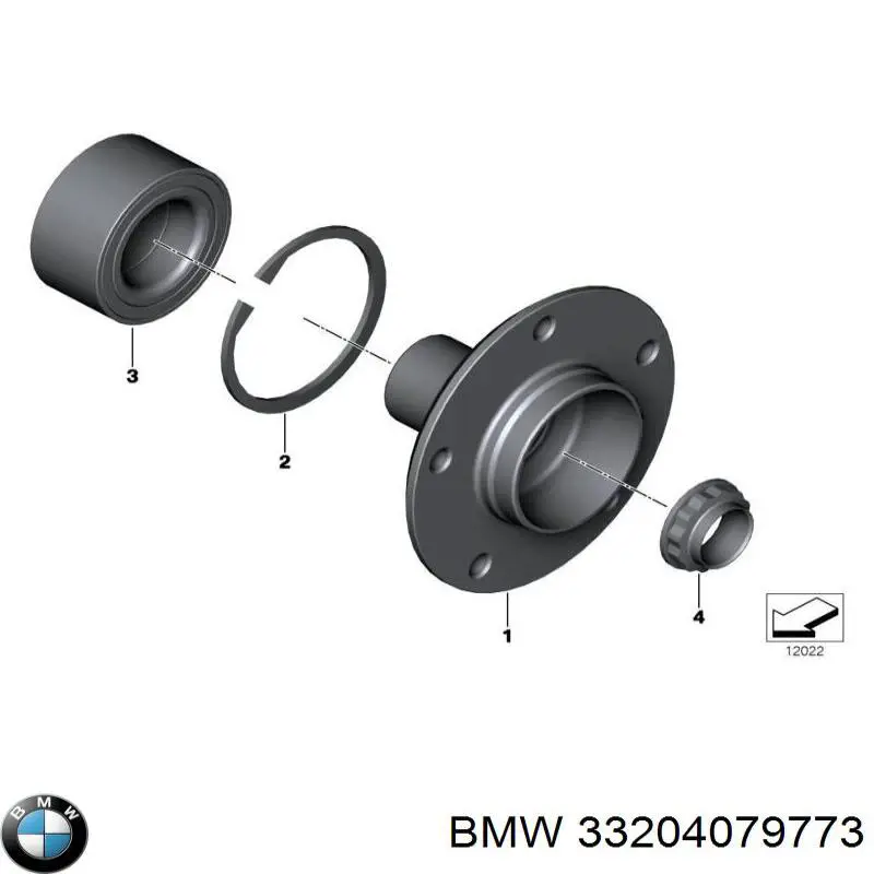 Купити 33204079773 BMW Прокладка кришки горловини, маслозаливної