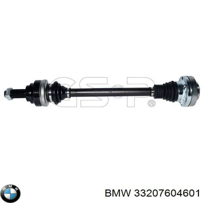 33207604601 BMW Піввісь задня, ліва