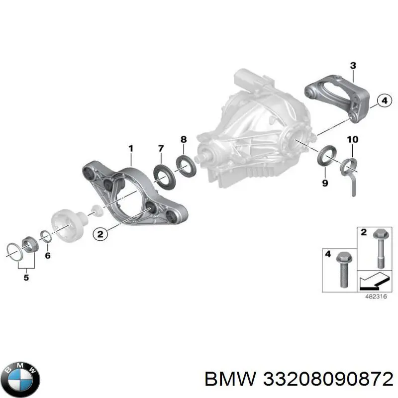 33208090872 BMW 