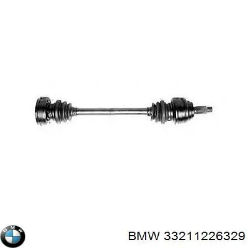 33211226329 BMW Привід задній