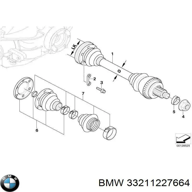 33211227664 BMW 
