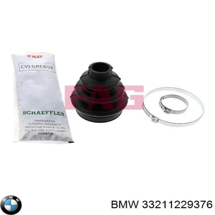 Пильник зовнішньої гранати, задньої півосі BMW 33211229376 ціна, від 8.53 USD