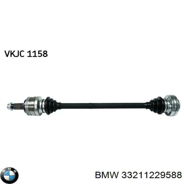 Купити 33211229588 BMW Піввісь задня, права