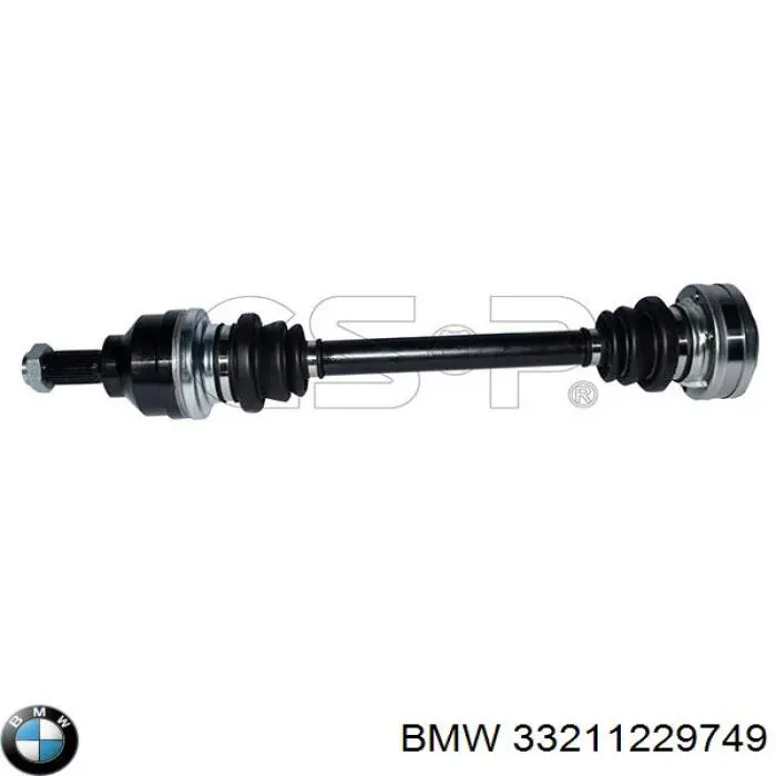 Купити 33211229749 BMW Піввісь задня, ліва