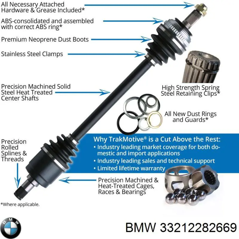  BMW 33212283956 ціна, від 1239.84 USD