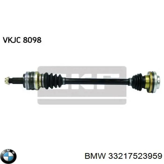 33217523959 BMW Піввісь задня, ліва