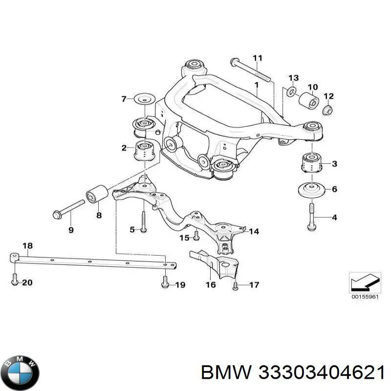  33303404621 BMW