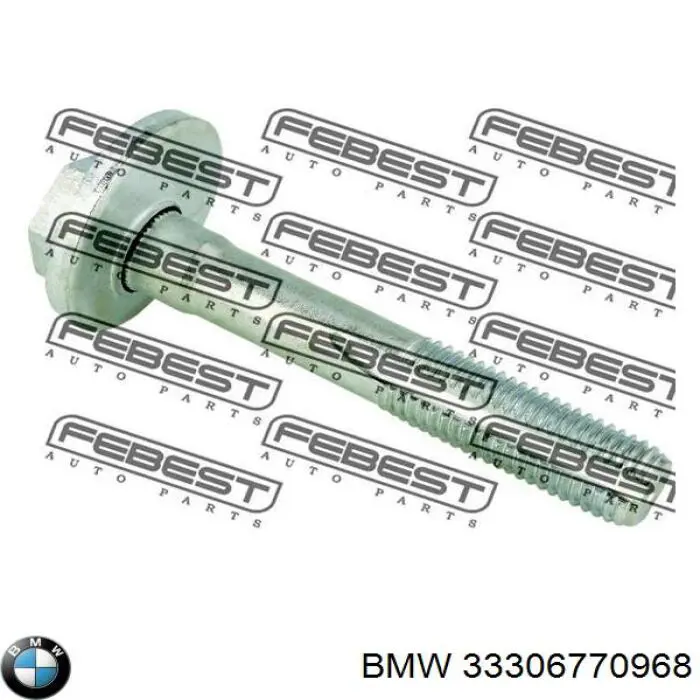 Болт кріплення заднього верхнього важеля, внутрішній BMW 33306770968 ціна, від 9.67 USD