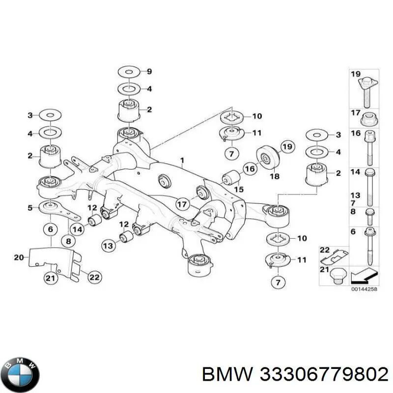  BMW 33306779802 ціна, від 25.34 USD