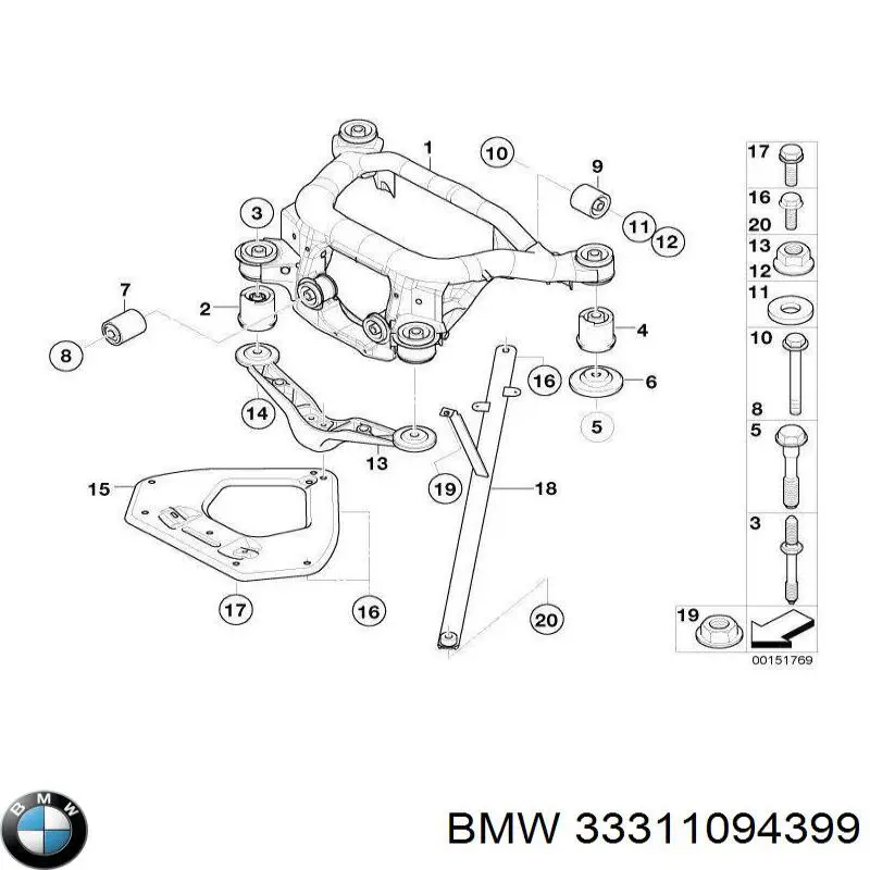 33311094399 BMW 