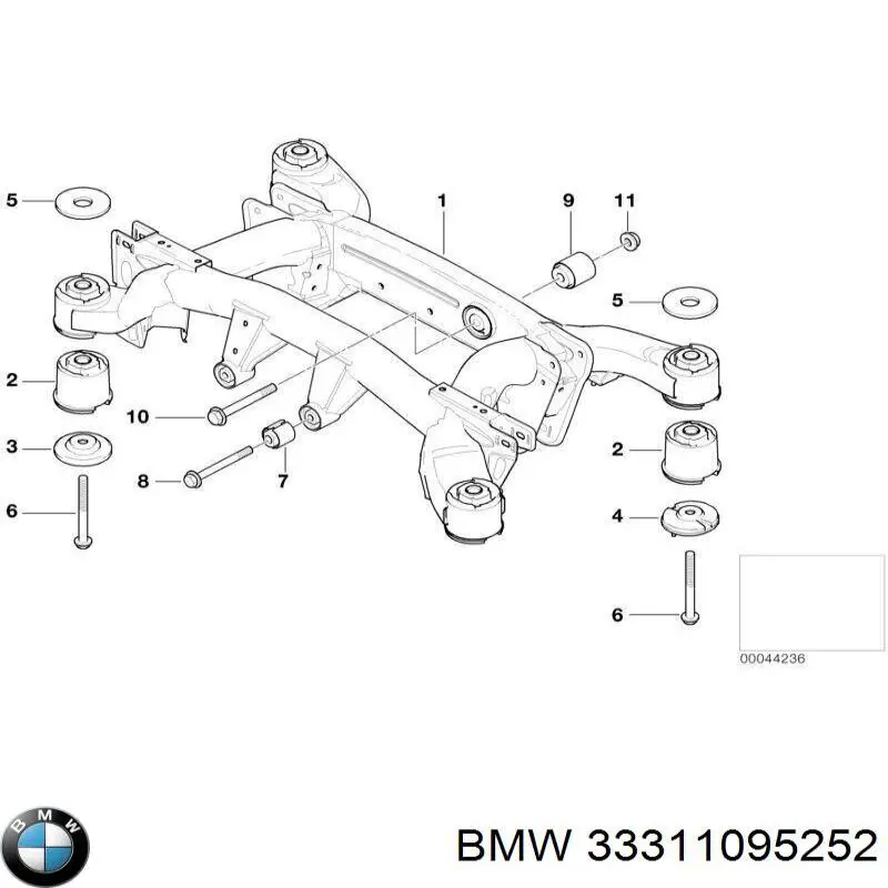Осі напівпричепів і причепів на BMW X5 (E53)