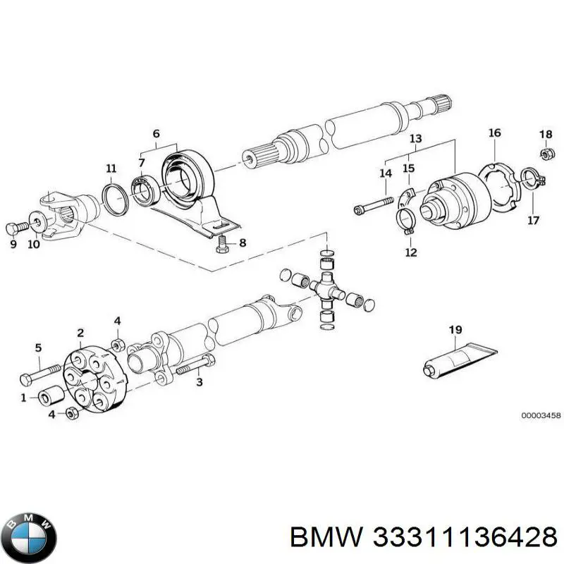  BMW 33311136428 ціна, від 13.89 USD
