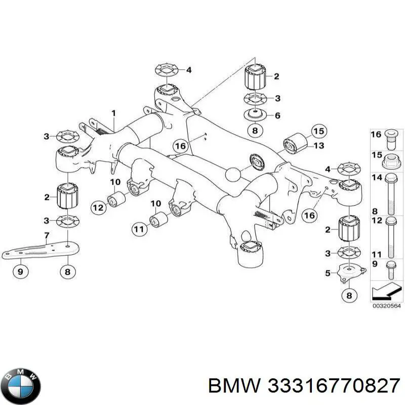  33316770827 BMW