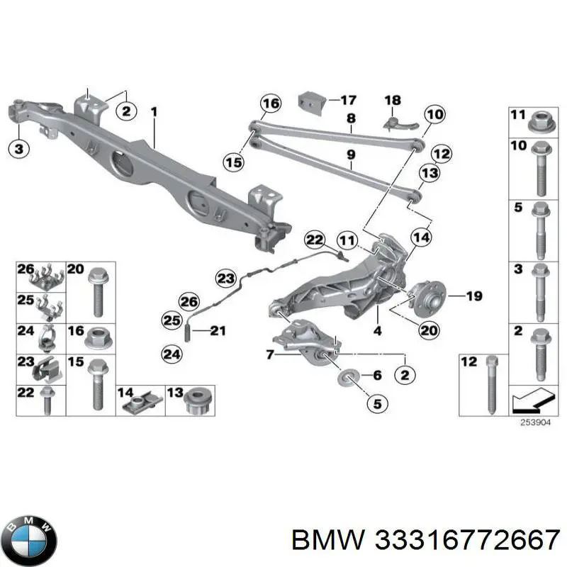  33316772667 BMW