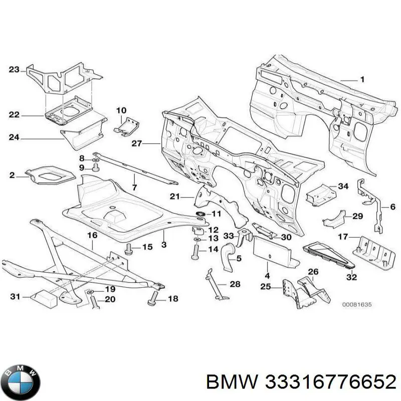  BMW 33316776652 ціна, від 4.50 USD