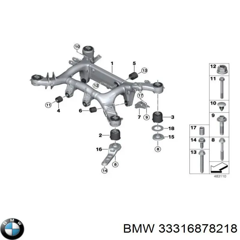  33316878218 BMW