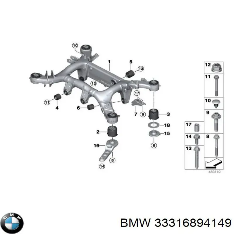  33316894149 BMW