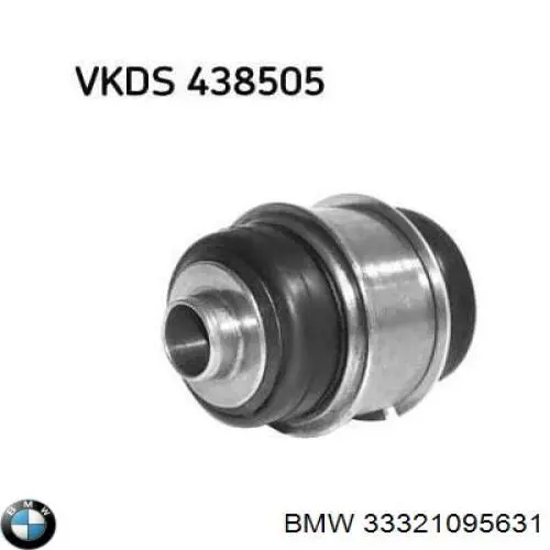 Купити 33321095631 BMW Сайлентблок цапфи задньої