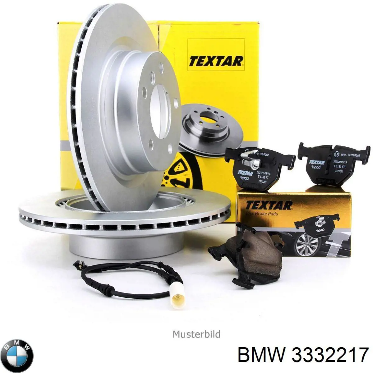 Купити 3332217 BMW Диск заднього гальма