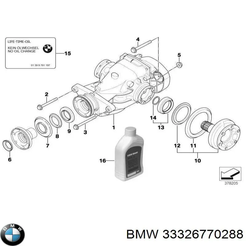 33326770288 BMW 