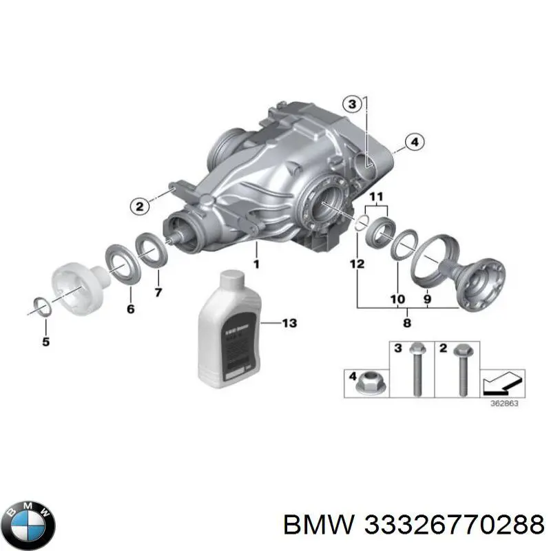 Купити 33326770288 BMW 