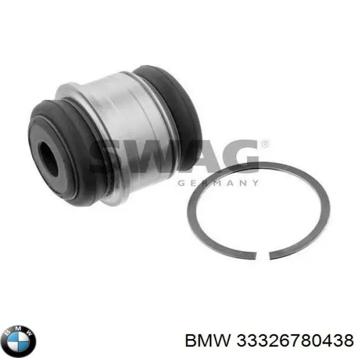 Сайлентблок цапфи задньої BMW 33326780438 ціна, від 31.74 USD