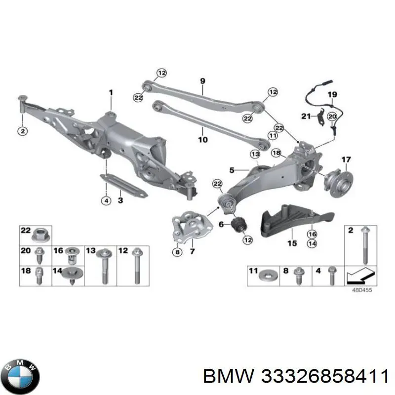  33326858411 BMW