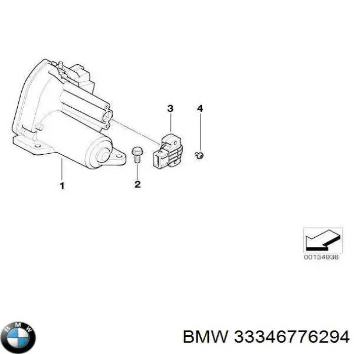 Купити 33346776294 BMW Рульова рейка