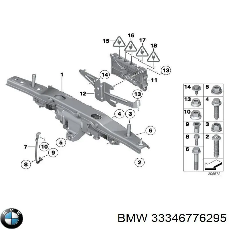  BMW 33346776295 ціна, від 1064.22 USD
