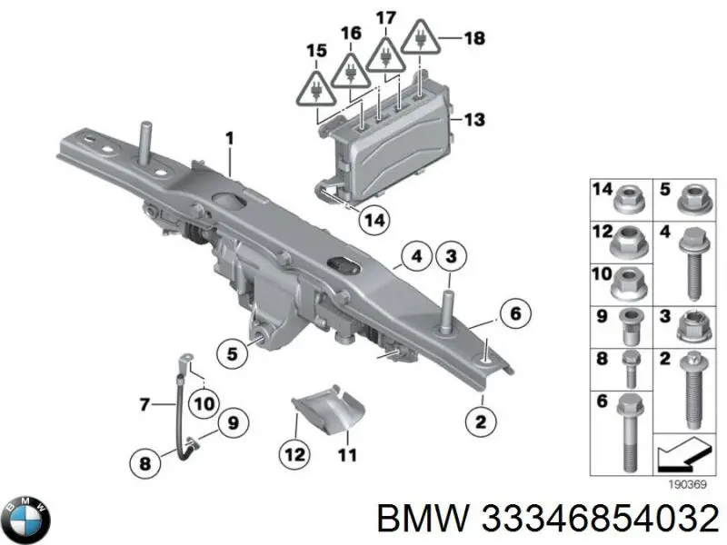  BMW 6854032 ціна, від 502.37 USD