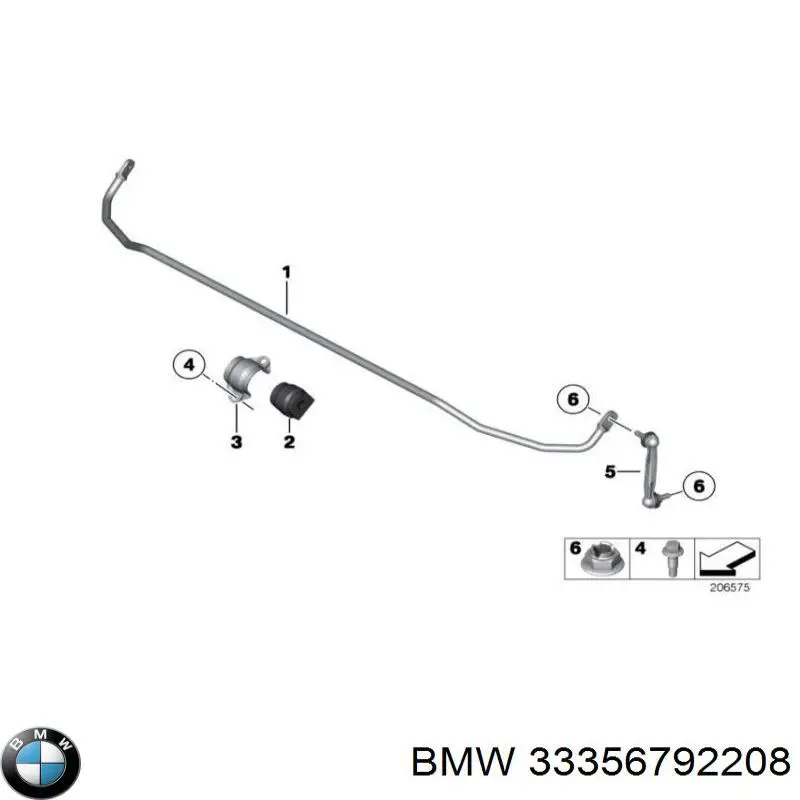  BMW 33356792208 ціна, від 2.25 USD