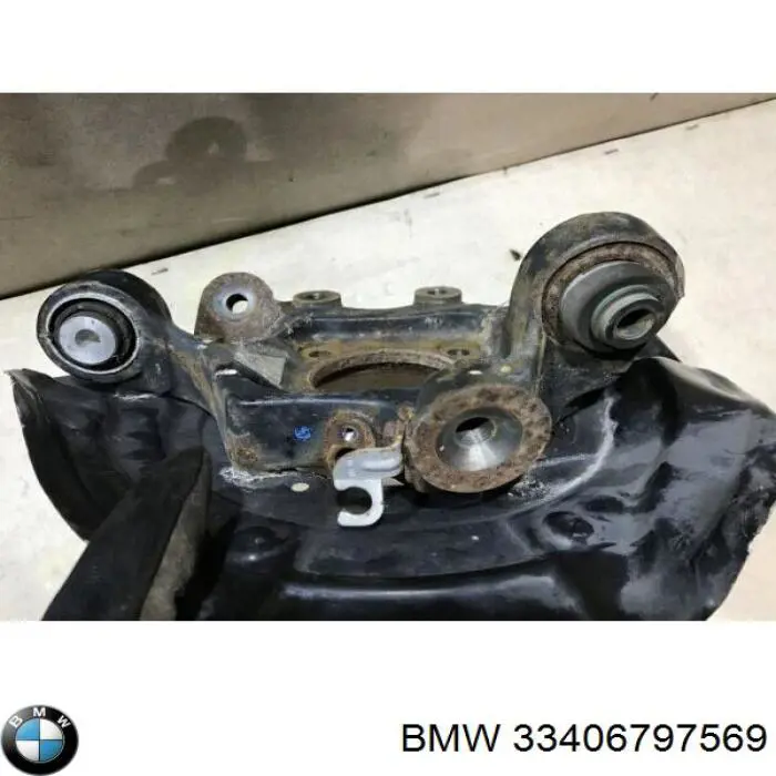 Кулак поворотний лівий BMW 33406797569 ціна, від 21.54 USD