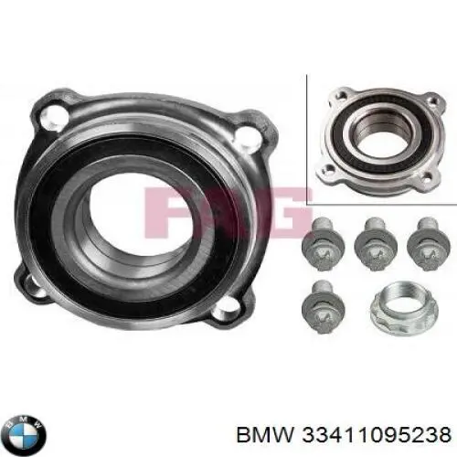 33411095238 BMW Підшипник ступиці задньої