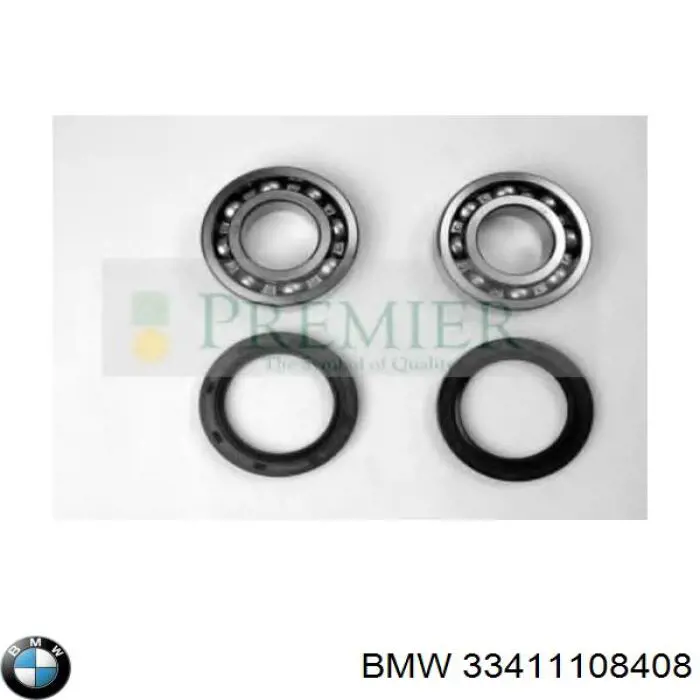 Підшипник маточини задньої BMW 33411108408 ціна, від 44.30 USD