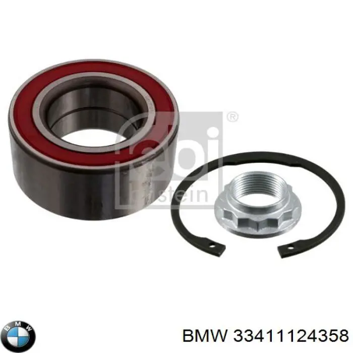 Підшипник маточини задньої BMW 33411124358 ціна, від 13.82 USD
