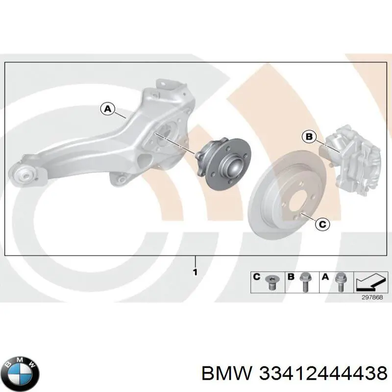 33412444438 BMW 