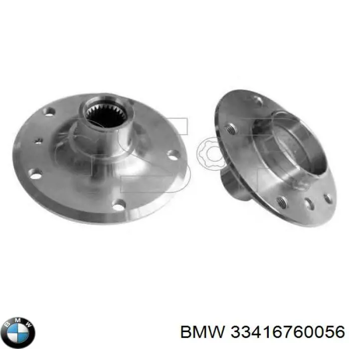 33416760056 BMW Маточина задня