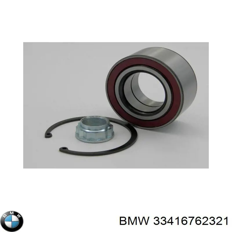 33416762321 BMW Підшипник ступиці задньої
