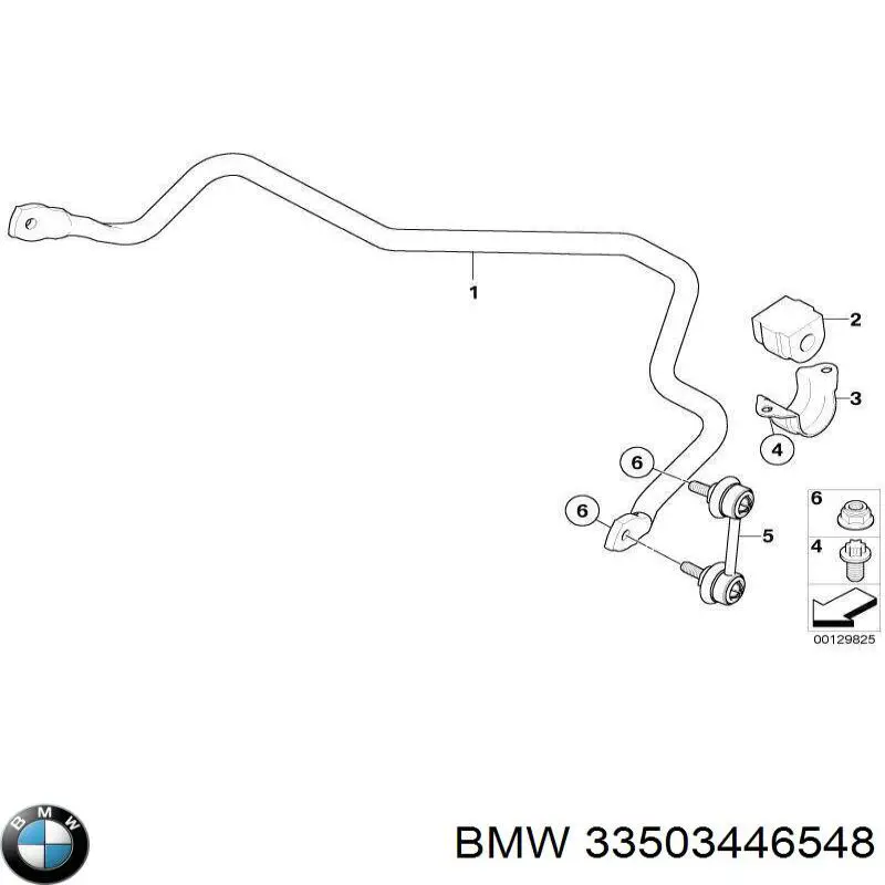 Болт переднього важеля, нижнього BMW 33503446548 ціна, від 24.61 USD