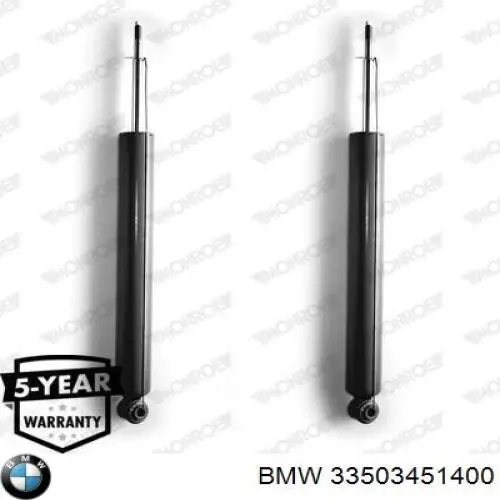 Амортизатор задній BMW 33503451400 ціна, від 35.39 USD
