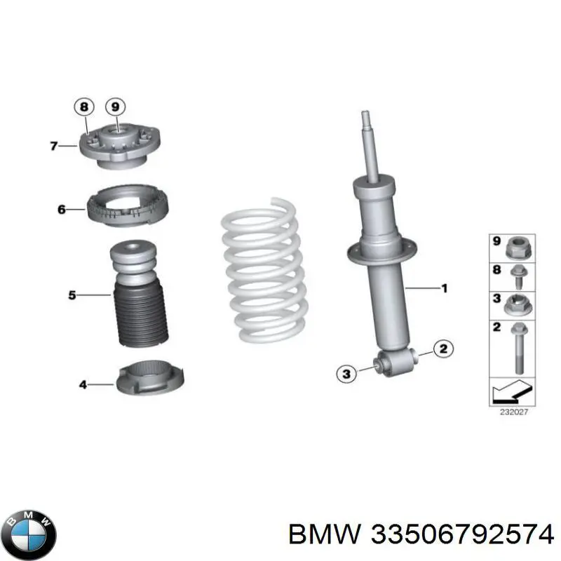 Купити 33506792574 BMW 