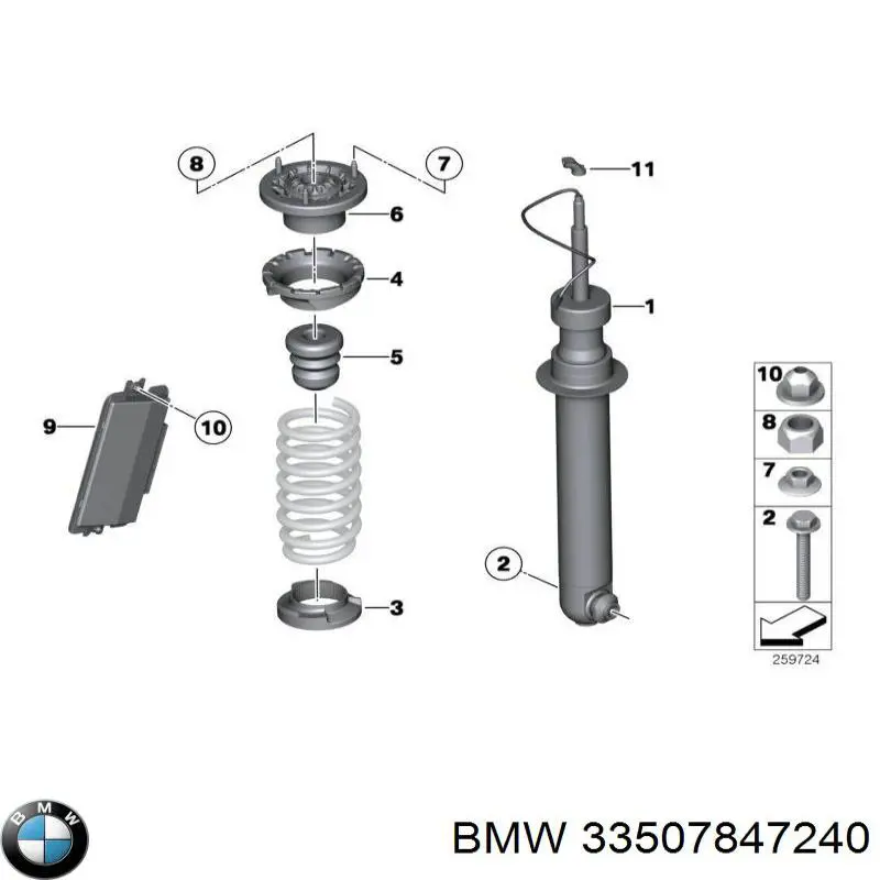 33507847240 BMW 